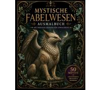 Mystische Fabelwesen - Fantasy Ausmalbuch für Erwachsene: 50 magische Motive mit Kobolden, Meerjungfrauen uvm. zum Ausmalen und Entspannen