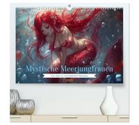 Mystische Meerjungfrauen: Ein Jahr in verzauberten Ozeanen (hochwertiger Premium Wandkalender 2026 DIN A2 quer), Kunstdruck in Hochglanz: Tauche ein ... dich durch das Jahr begleiten.