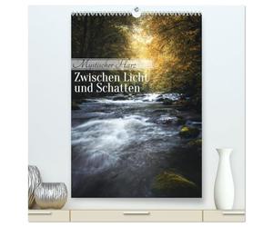 Mystischer Harz - Zwischen Licht und Schatten (hochwertiger Premium Wandkalender 2026 DIN A2 hoch), Kunstdruck in Hochglanz: Die schönsten Orte im Harz stimmungsvoll eingefangen