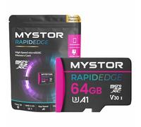 Mystor Tarjeta micro Sd para Samsung Galaxy Tab S7, S6, A7, A8, S6 lite, S7 Plus, A7 Lite Micro SD Tarjeta de memoria para Samsung Tablet PC MicroSD UHS-1 U3 MicroSDXC (64 GB MicroSD RapidEdge)