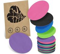 MySweetStitch - 25x Parche Sensor universal redondo, apósito de fijación para FreeStyle Libre 3, Dexcom G7, Omnipod y más, impermeable, transpirable, suave para la piel, Rainbow