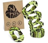 MySweetStitch Dexcom - Tiritas G6 (10 unidades, diámetro de 70 x 55 mm, impermeables, transpirables, hipoalergénicas, camuflaje)