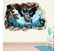 MYTAO Super Heros Pegatinas De Pared Rotas Guardería Decoración De La Habitación De Los Niños Mural 3D Arte De La Película Pvc Cartoon Avengers Home Decal