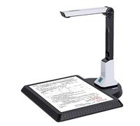 MytaYt Lehr Scanner Dokumentenkamera, 8 MP HD A4 Format Scanner Für Laptops PC, Tragbarer Doc CAM Fotoscanner Online-Schulung Mit OCR, Automatisches Scannen Mehrerer Seiten,Hard Base