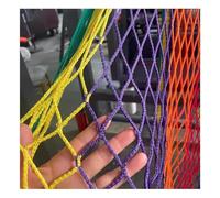 MYTGHBF Red de Seguridad Multicolor para niños, Malla Protectora sin Nudos, Malla Decorativa para terrazas al Aire Libre.(3x4m/10x13ft)