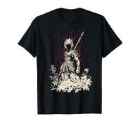 Mythic Monkey Warrior Gothic Anime Fantasy Demon Art Camiseta