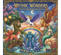 Mythic Wonders: A Magical Fantasy Coloring Book of Legendary Creatures, Enchanted Realms & Mythical Adventures (For Kids, Teens & Adults)