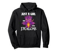Mythical Creature Fantasy Lover Mujeres Niñas Niños Dragón Sudadera con Capucha