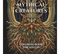 Mythical Creatures: Adult Coloring Book about Mythical Creatures, Mythology and Folklore, Over 50 Creatures with description for Coloring, Relaxation and Stress Relief