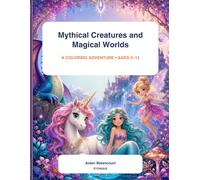 Mythical Creatures and Magical Worlds: An Enchanted Coloring Adventure for Kids Ages 5-12