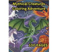 Mythical Creatures Coloring Book: Legendary Beasts and Magical Beings