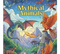 Mythical Creatures Coloring Book: Magical Beasts and Legendary Adventures for Kids and Adults