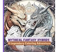 Mythical Fantasy Hybrids : A Legendary Coloring Adventure Cover
