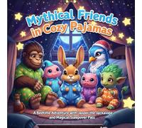 Mythical Friends in Cozy Pajamas: A Bedtime Adventure with Jasper the Jackalope and Magical Sleepover Pals (The Friendly Cryptid Collection)