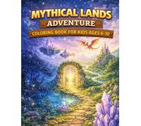 Mythical Lands Adventure Coloring Book for Kids Ages 6-10: Explore Magical Worlds, Floating Islands, Hidden Paths & Fantasy Adventures (Adventure Worlds Coloring Series)