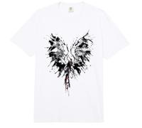 Mythical Phoenix Bird Rise from Ashes Watercolor Graphic Comfort Colors Adult Heavyweight T-Shirt