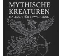 Mythische Kreaturen: Malbuch für Erwachsene: Göttinnen, Drachen & Fabelwesen