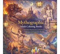 Mythographic Adult Coloring Books: Detailed Illustrations of Mythical Beings and Forgotten Worlds