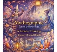 Mythographic Color and Discover: A Fantasy Coloring Journey Beyond Reality