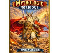Mythologie Nordique: Livre à colorier