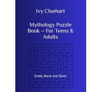 Mythology Puzzle Book - For Teens & Adults: Greek, Norse and Slavic