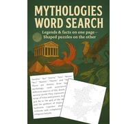 Mythology word search with stories: Shaped puzzles with Mythology stories from all around the world ,learn greek , norse and other mythologies