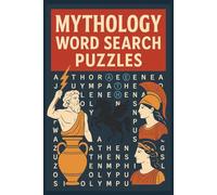 MYTHOLOGY WORDS SEARCH AND PUZZLES: Word searches, maze puzzles, complete the words about Mythology with easy to read print out | 6x9 inches, 100 ... , perfect holidays, travel and free time