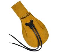 Mythrojan Medieval Drawstring Belt Bag, Ideal for SCA Larp Reenactment & REN Fair