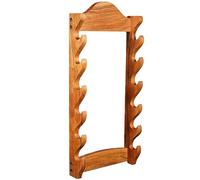 Mythrojan Sword Stand Katana Stand Medieval Sword Wall Mount Samurai Sword Display Stand Katana Sword Holder Gladiator Sword Wall Display Crusader Sword Stand for Display- Six Tier Stand