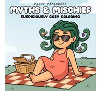 Myths & Mischief: A Bold and Easy Fantasy Coloring Book for Adults - 40 Cozy Greek & Norse Mythology Scenes with Hidden Humor (Quaint Calamity)