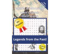 Myths & Monsters Word Search Book for Adults: Word Search Puzzles with Easy to Read Print Featuring Greco-Roman Gods, Fantasy Creatures, and Ancient ... a gift for Holidays, Birthdays, or Relaxation