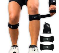 MYTITAN Cinta Rotuliana Rodilla (Pack 2) - Banda Subrotuliana Ajustable Antideslizante con Almohadilla - Soporte para Tendón Rotuliano y Tendinitis - Running, Gimnasio, CrossFit y Deportes