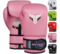 Mytra Fusion Kids Boxing Gloves Carbon AL2 (Pink, 6OZ)
