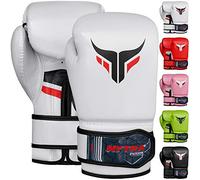 Mytra Fusion Kids Boxing Gloves Carbon AL2 (White, 6OZ)