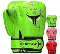 Mytra Fusion Rage Boxing Gloves (Green, 12OZ)