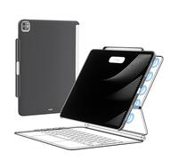 Mytrix Funda de 12,9 pulgadas para Magic Keyboard & Smart Keyboard Folio (teclado no incluido), funda magnética delgada con soporte para lápiz para iPad Pro 2018-2022 de 12,9 pulgadas, 3rd-6th