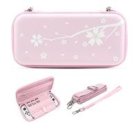 Mytrix Funda de Transporte Compatible con Consola Nintendo Switch/OLED/Lite, Accesorios y Juegos, Funda Protectora de Viaje, Bolsa rígida portátil para niñas, Bolsa de Almacenamiento para niñas,