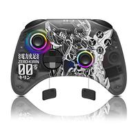 Mytrix Mando Wireless para Nintendo Switch con óptica RGB y diseño Mecha, Controller Compatible con Switch Original/OLED/Lite con Conector para Auriculares, Botón de Inicio, Función Macro y vibración