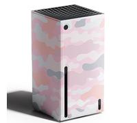 Mytrix Wraps for Xbox Series X Console Pink Camo, Custom X-Box Series X Cover Skin, Magnetic Protective Case for Easy Installation ,Full Protection
