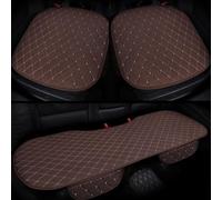 MYTZNB Funda para Asiento de Coche, Compatible para Nissan Tiida/Leaf/March/Micra/Moco/Note/Pixo/Pulsar/Sakura, Accesorios para Asientos,Brown