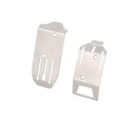 MYUHEDF Bastidor Chasis RC para ARRMA para Typhon para Grom 1/18 Protector Chasis Acero Inoxidable Placa Deslizamiento RC Crawler Car Actualizaciones Carreras