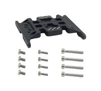MYUHEDF Bastidor Chasis RC para Axial para SCX10 II 1/10 90046 90047 Montaje Placa Deslizamiento Transmisión Central Aluminio RC Crawler Car Accesorio Actualizaciones Reemplazo