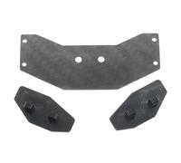 MYUHEDF Bastidor Chasis RC para LOSI 1/24 Micro-B Alerón Trasero Fibra Carbono 58737 Coche RC para Buggy Mejora Accesorios Repuestos Y Reparación