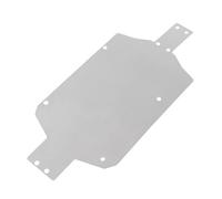 MYUHEDF Bastidor Chasis RC para MJX 14301 14302 14303 14304 para Hyper Go 1/14 Chasis Acero Inoxidable Metal RC Car Piezas Mejoradas Accesorios Reemplazo Y Reparación