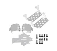 MYUHEDF Bastidor Chasis RC para Traxxas -4 82056-4 Placa Protectora Chasis Acero Inoxidable Vehículos RC Orugas Accesorios Mejoras Repuestos Y Reparaciones