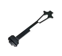 MYUHEDF Bastidor Chasis RC para WLtoys 124017 124016 124018 124019 1/12 Metal Second Floor Slab RC Car Piezas Todoterreno Accesorios Actualizaciones Reemplazo Y Reparación(Black)