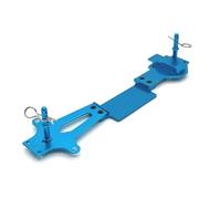 MYUHEDF Bastidor Chasis RC para WLtoys 144016 144018 144001 144002 144010 para Corolla 1/14 Metal Second Floor RC Car Parts Accesorio Actualizaciones Reemplazo Reparación(Blue)