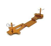 MYUHEDF Bastidor Chasis RC para WLtoys 144016 144018 144001 144002 144010 para Corolla 1/14 Metal Second Floor RC Car Parts Accesorios Actualizaciones Reemplazo(Yellow)