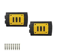 MYUYEE 2 Unidades De Señales De Entrada De Goma De Alta Visibilidad Que Recuerdan Eficazmente Al Conductor Que Debe Reducir La Velocidad, para Carreteras, Es