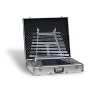 MYUYEE Arpa De Cristal De Cuarzo para Música, Ocho Tubos, Ocho Tonos, Terapia De Sanación De Chakras, Yoga con Cristales, Instrumento para Liberar El Estrés, Terapia De Sonido De 432